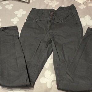 DIvided Vintage High-Waisted Olive Pants